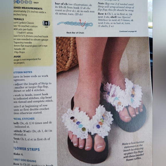 Vintage Crochet World Magazine June 2013 Beach - Picture 6 of 8